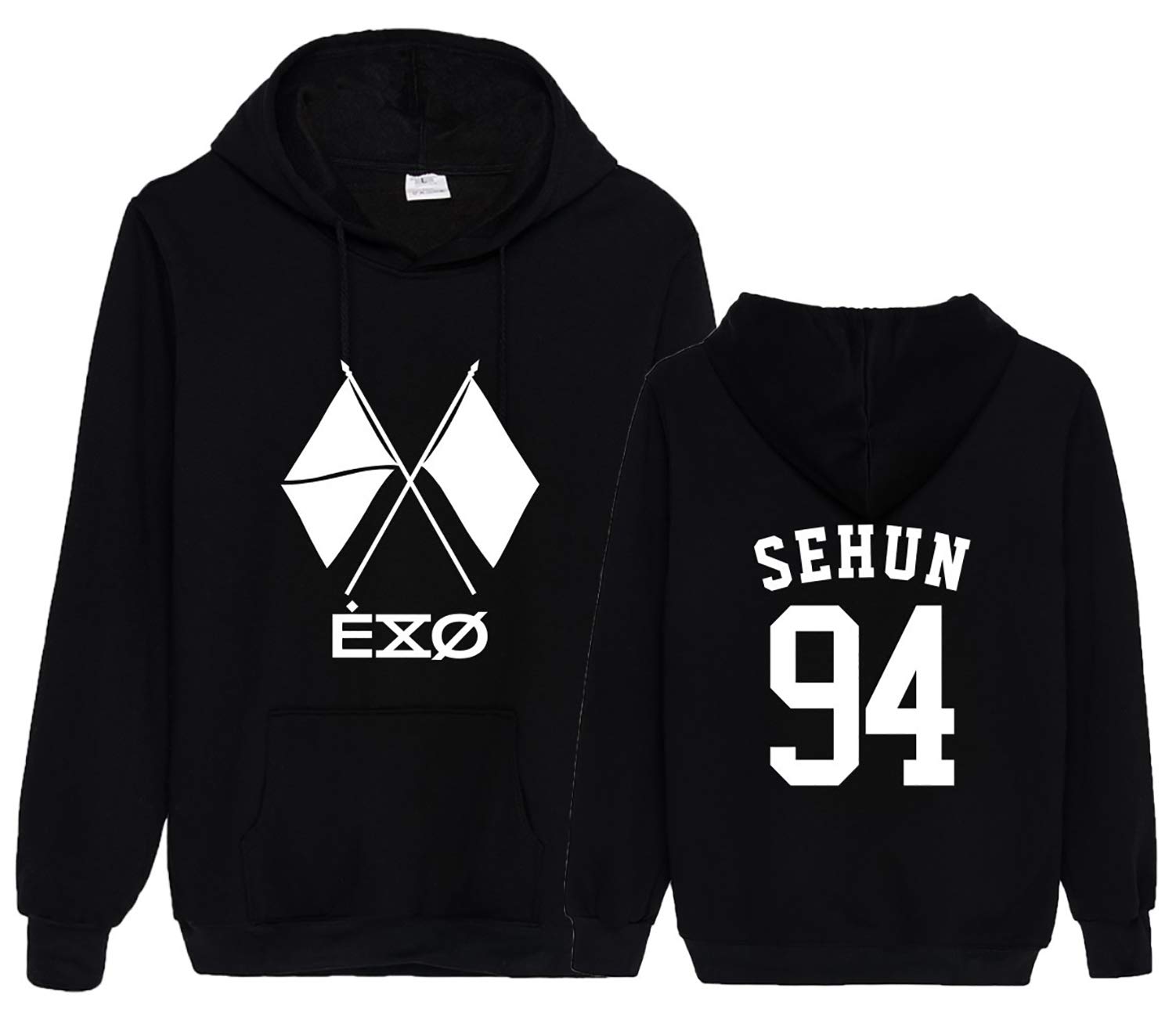 babyhealthy Kpop EXO Album Obsession Hoodie Chanyeol Suho Baekhyun Sweatshirt Merch Gift