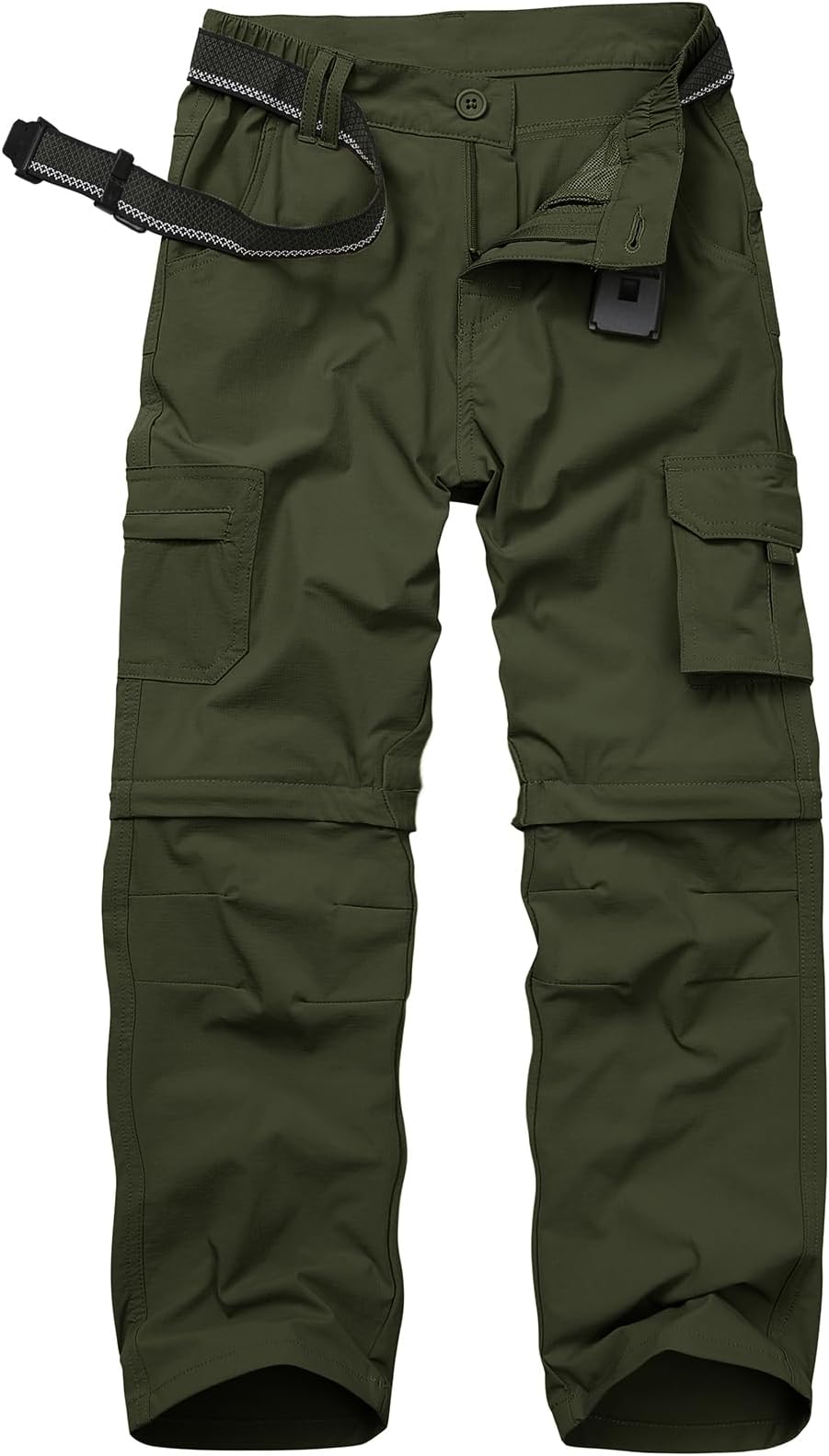 Hiking Pants Men Convertible Quick Dry UPF 50 Lightweight Zip Off Safari Fishing Travel Cargo Trousers