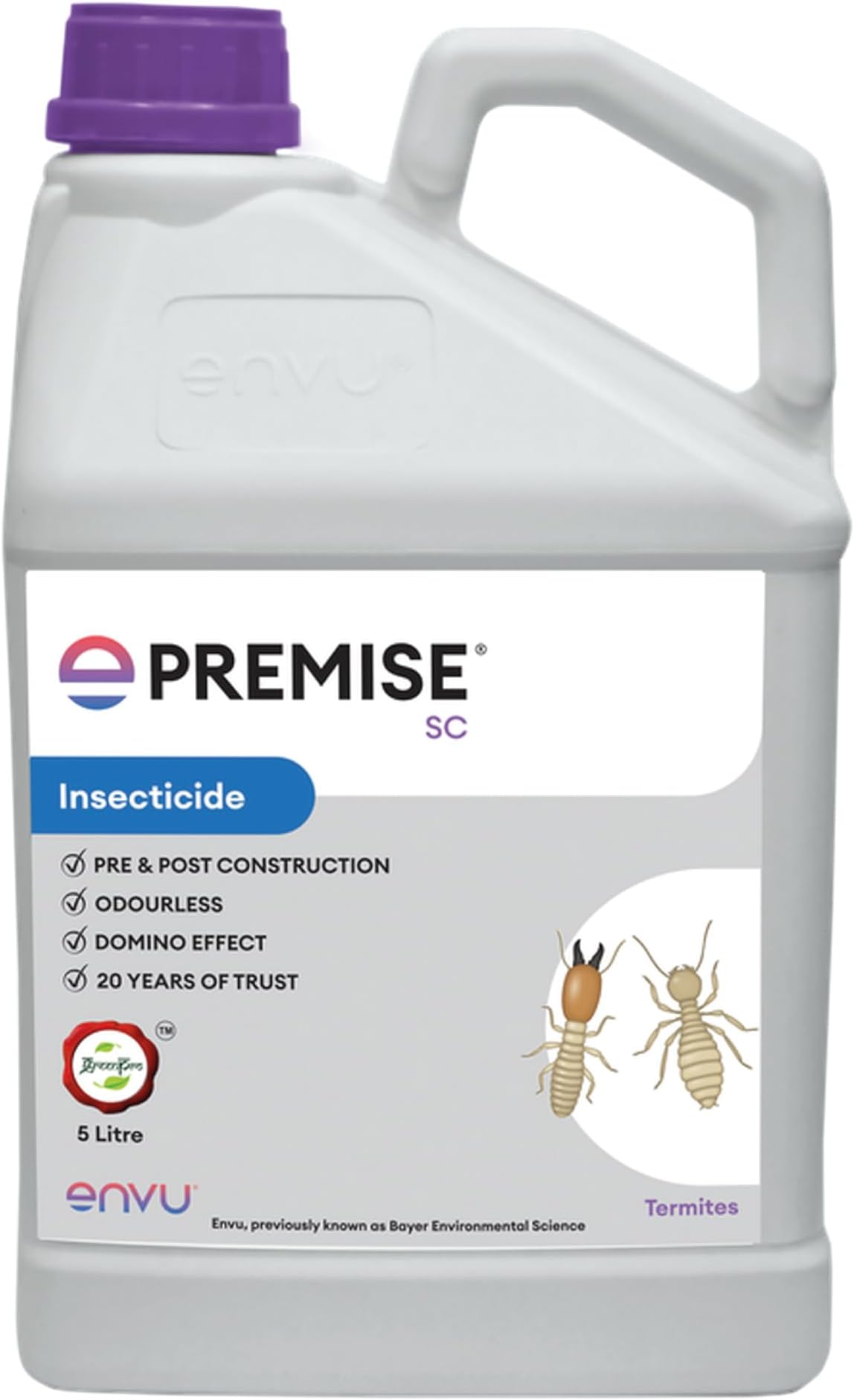 Premise Termite Control | Anti Termite Chemical for Construction | Pre & Post Construction Termite Killer Chemical | 5L