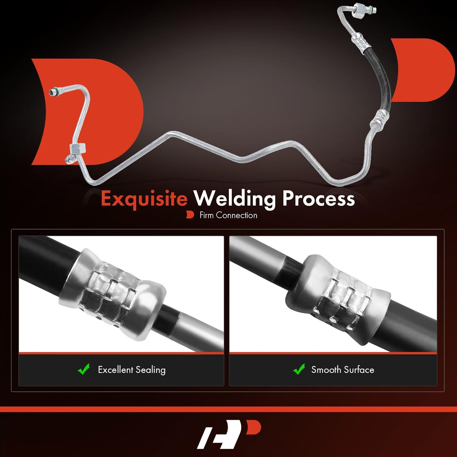 A-Premium A/C Liquid Line Hose Assembly Compatible with Chevrolet Express 1500/2500/3500, G30 & GMC Savana 1500/2500/3500, G3500, Condenser to Evap, w/o Orifice Tube