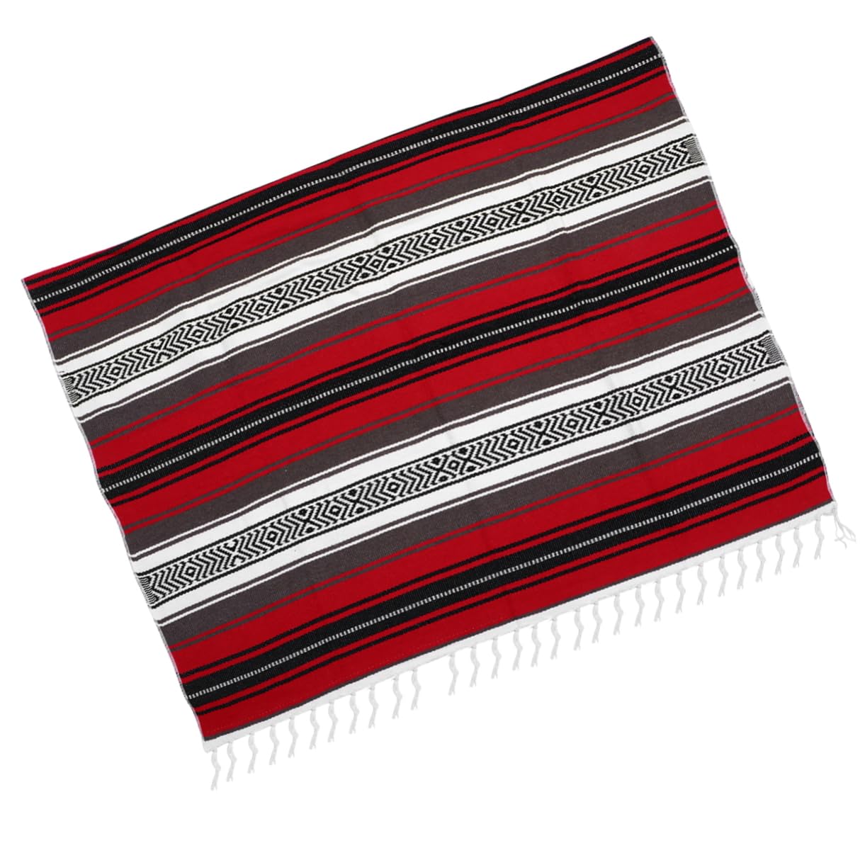 Couverture Tissée Douce BESTYASH Cape Épaisse en Polyester Coton