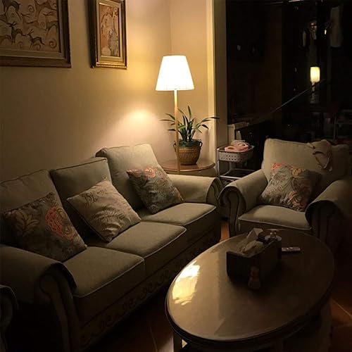 Miniatura 7 de Lurrose Pantallas de lámpara plisadas, lámpara de pared para hogar, oficina, restaurante, hotel, lámpara de mesa y luz de suelo, lámpara de hongo