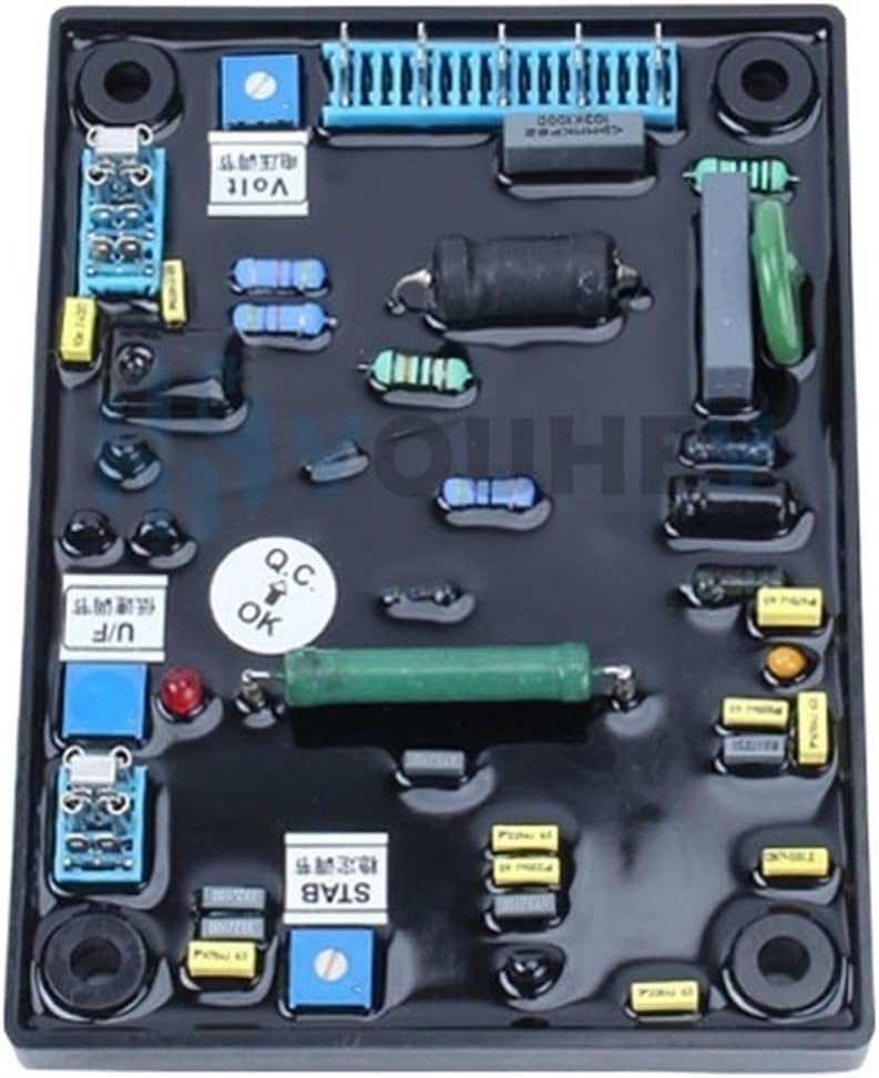 PCB Automatic Voltage Regulator 75A 100A 220V 380V trigger board brush generator regulator to replace the electrical anti-regulator(380V)