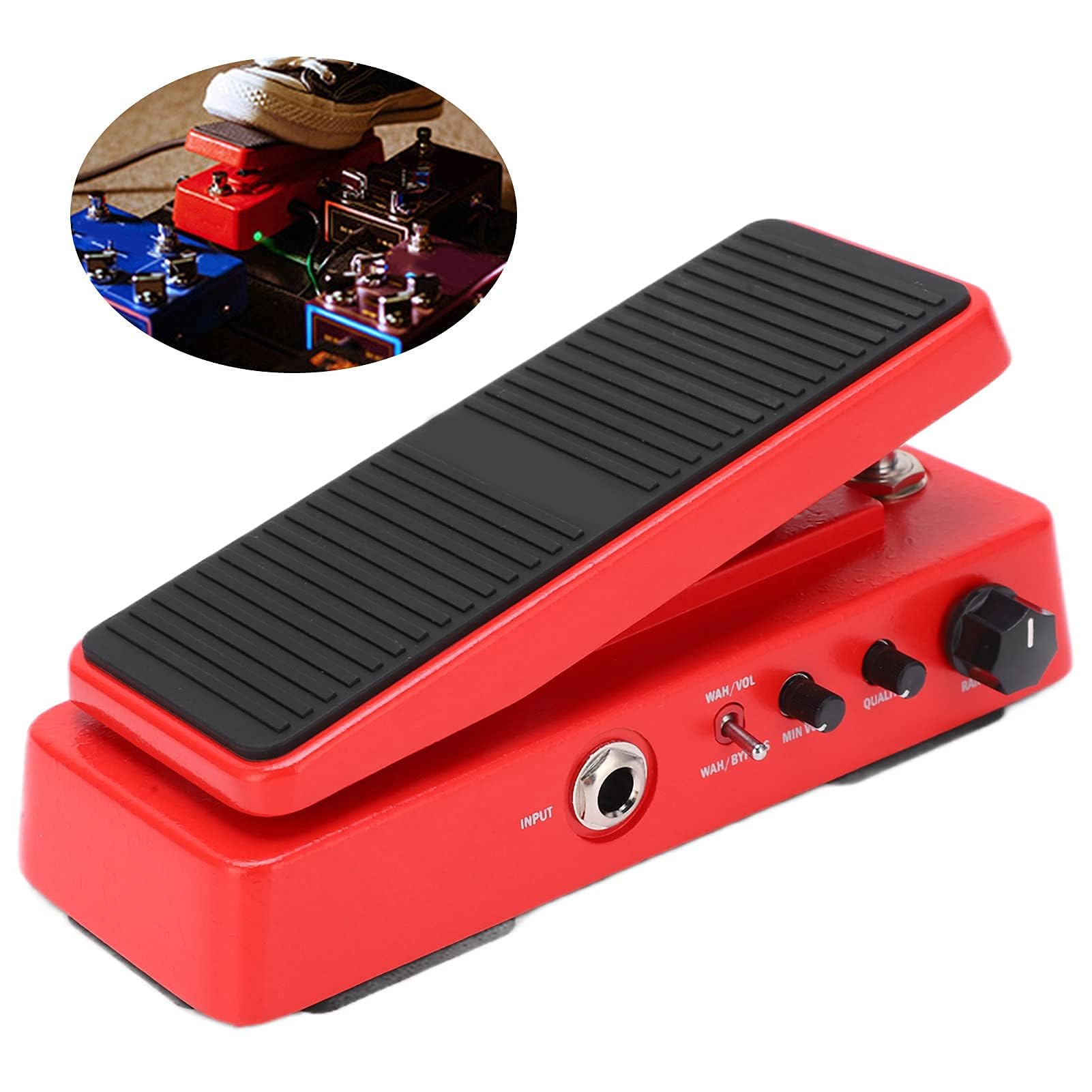 Guitare Pédale Wah, Volume Wahs Volume Guitares électriques Pédales avec la Gamme de Fréquences de Niveau de Base de (Wah-2 wah-2 volume de volume de volume)