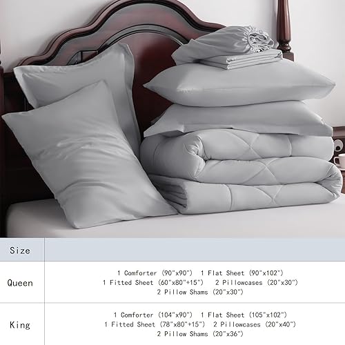 Vista 156 de NTBAY Juego de ropa de cama para niños pequeños, juego de ropa de cama suave y transpirable de 4 piezas para niños y niñas, incluye edredón