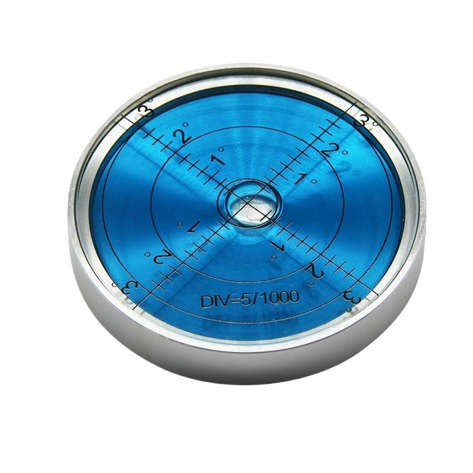 Magnetic Level Gauge high Precision Round Small Household Level Bubble 60 * 10mm(F)