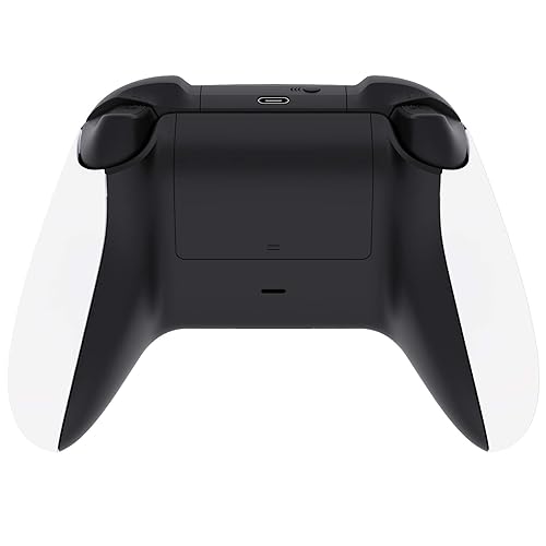Miniatura 5 de eXtremeRate Agarre DIY para Xbox Series X y S, rieles laterales izquierdo derecho de repuesto, carcasa trasera de repuesto para controlador