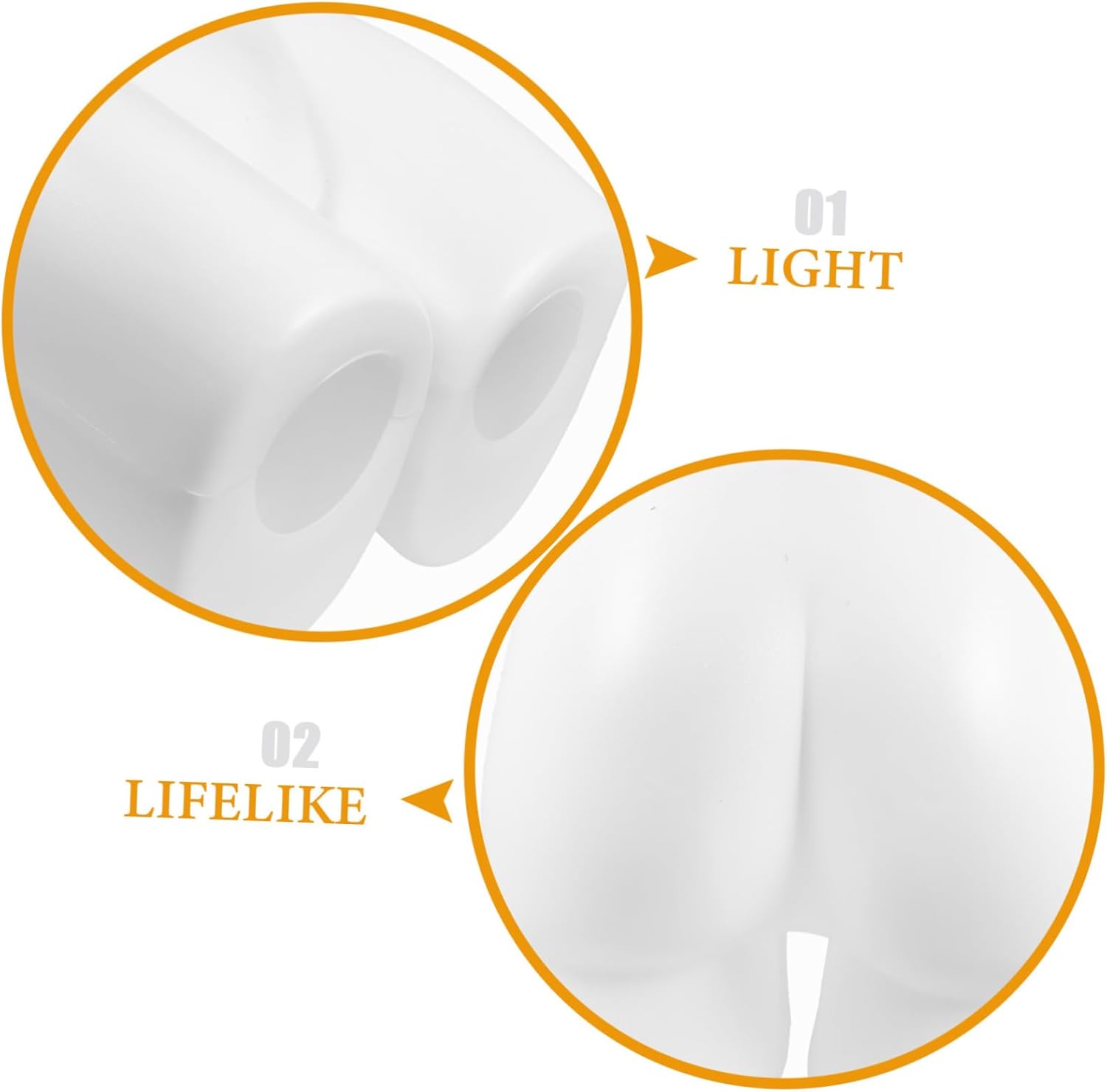 Ciieeo Realistic Skin Tone Women's Pants Table Mannequin Full Body Prop for Window Display Versatile Panty Model for Store Showcases