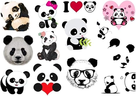 Animale Animal Collection De Tatouages Temporaires Temporary Tattoos Collection Tatouages Panda Tattoos Amazon Fr Beaute Et Parfum