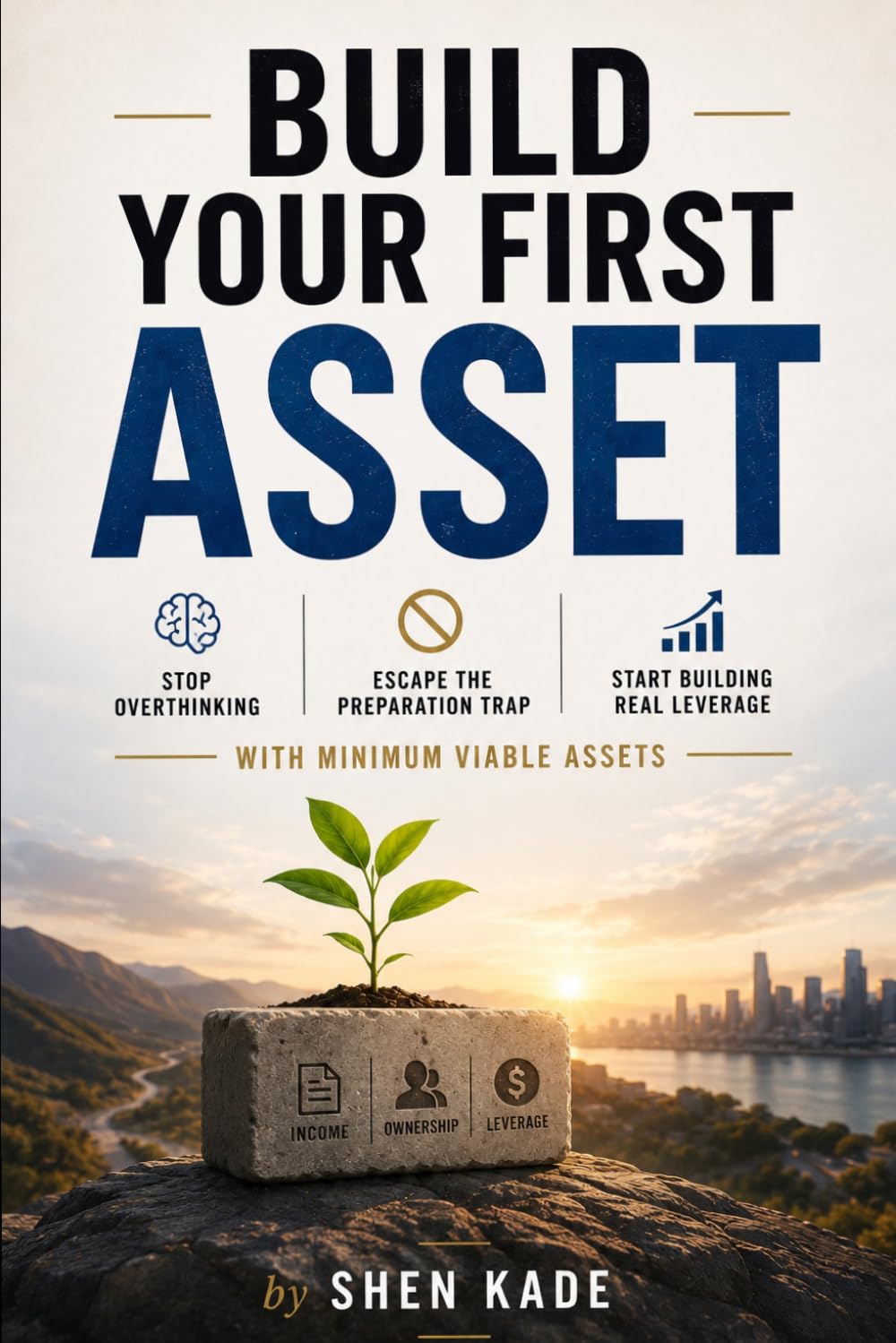Build Your First Asset: Stop Overthinking, Escape the Preparation Trap, and Start Building Real Leverage with Minimum Viable Assets (Wealth Flywheel)