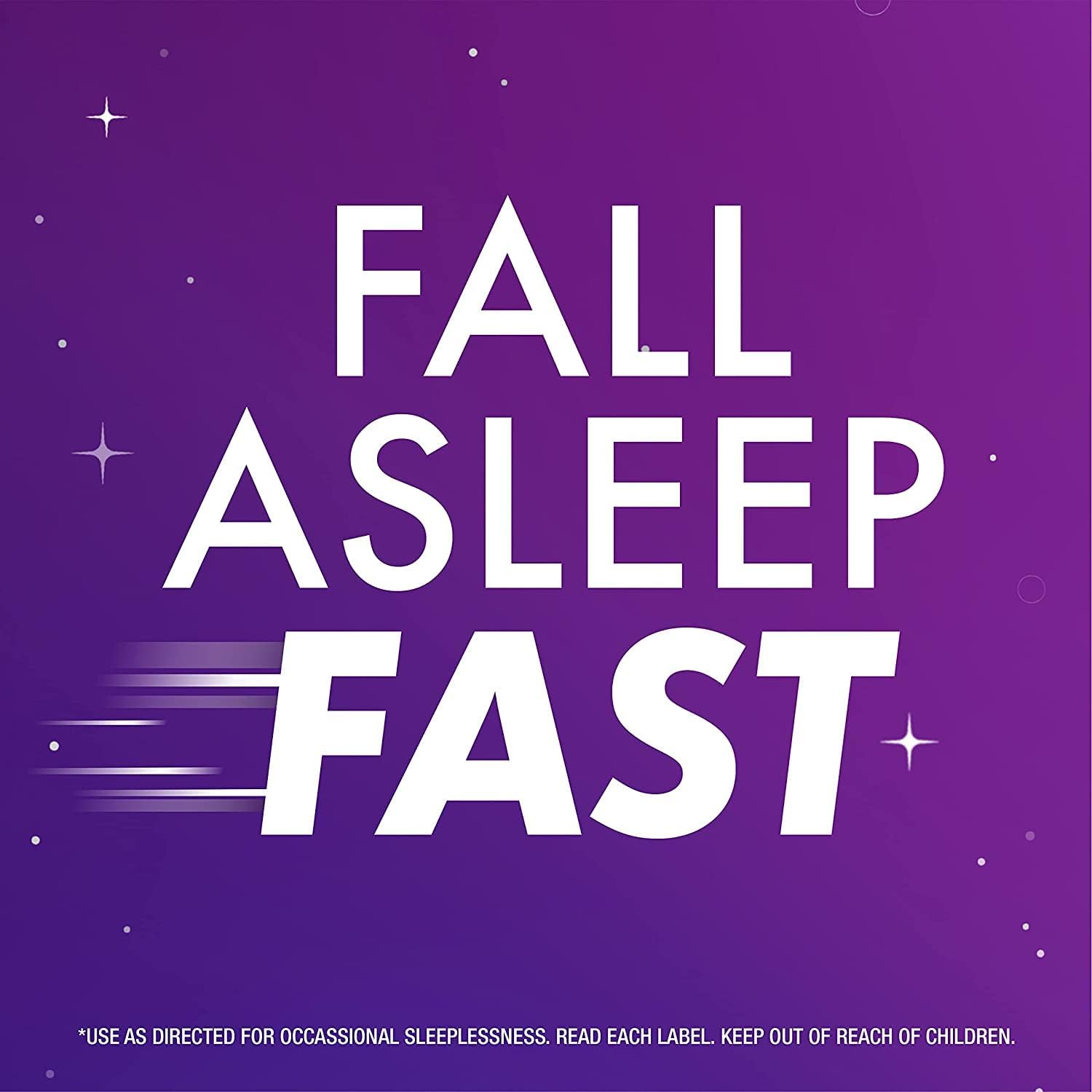 ZzzQuil, Nighttime Sleep Aid LiquiCaps, 25 mg Diphenhydramine HCl, No.1 Sleep-Aid Brand, Non-Habit Forming, Fall Asleep Fast, 12 Count (Pack of 5)