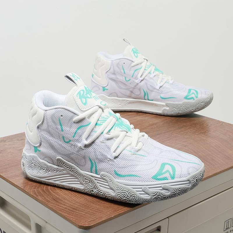 Womens Mens Basketball Shoes Breathable Fashion Athletic Sneakers Colorful Volleyball Lace Up Sport Training Shoe - Image 2