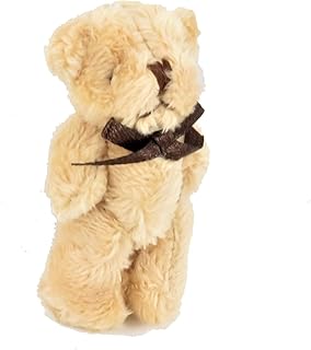 Melody Jane Dollhouse Large Furry Teddy Bear Cuddly Toy Miniature Nursery Shop Accessory