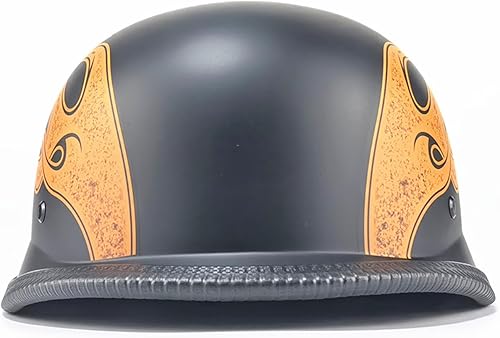 Miniatura 10 de Medio casco para motocicleta, aprobado por el DOT, para adultos, hombres y mujeres, casco de bicicleta de cara abierta, casco de bicicletamonopatín