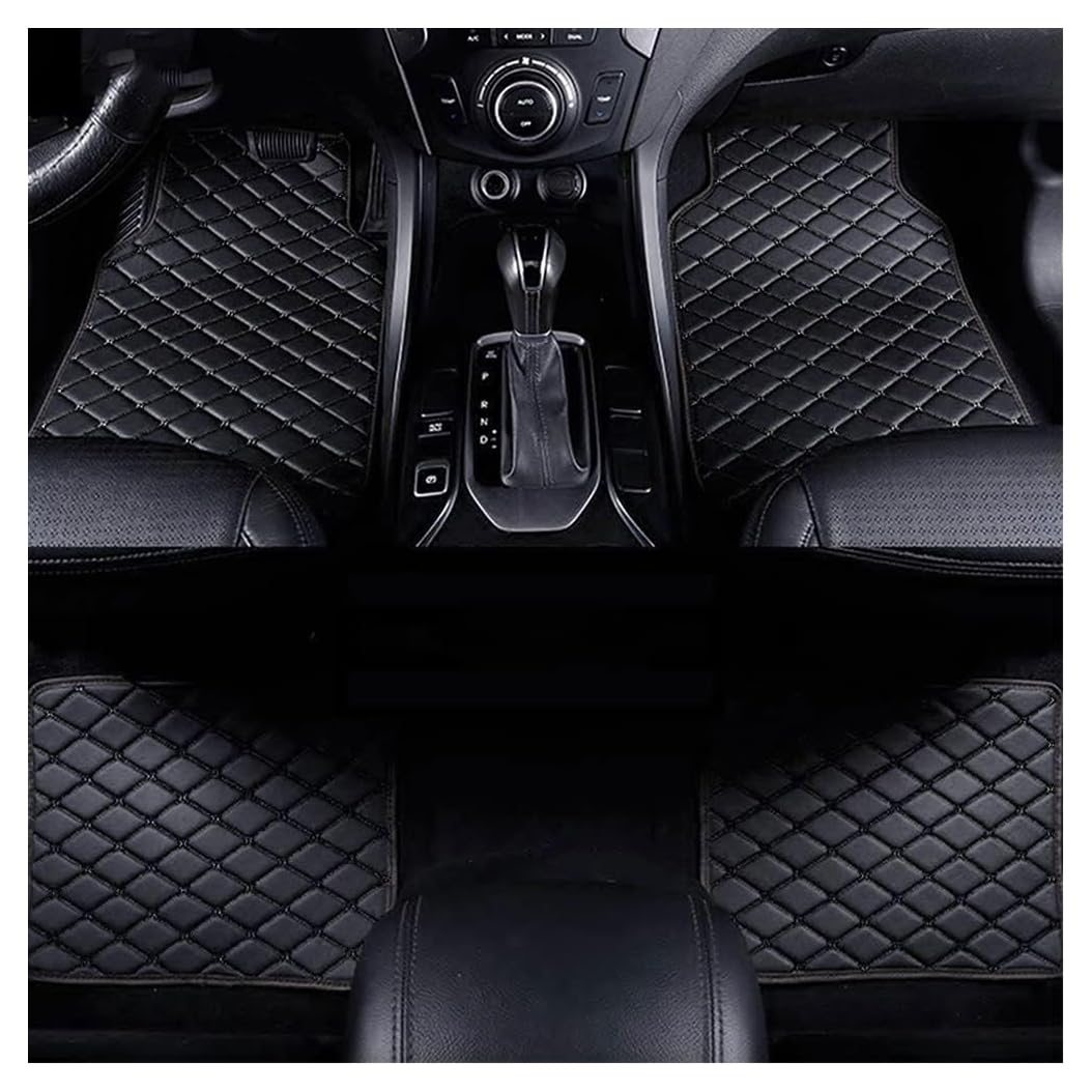 Wzlcdgjj C Ar Floor Mats, For Kia Ev-6 2021-2024 (Ev6) Ustomized Leather Ar Floor Mats All Weather Waterproof Non-Slip Arpet Floor Matts Ar Accessories,