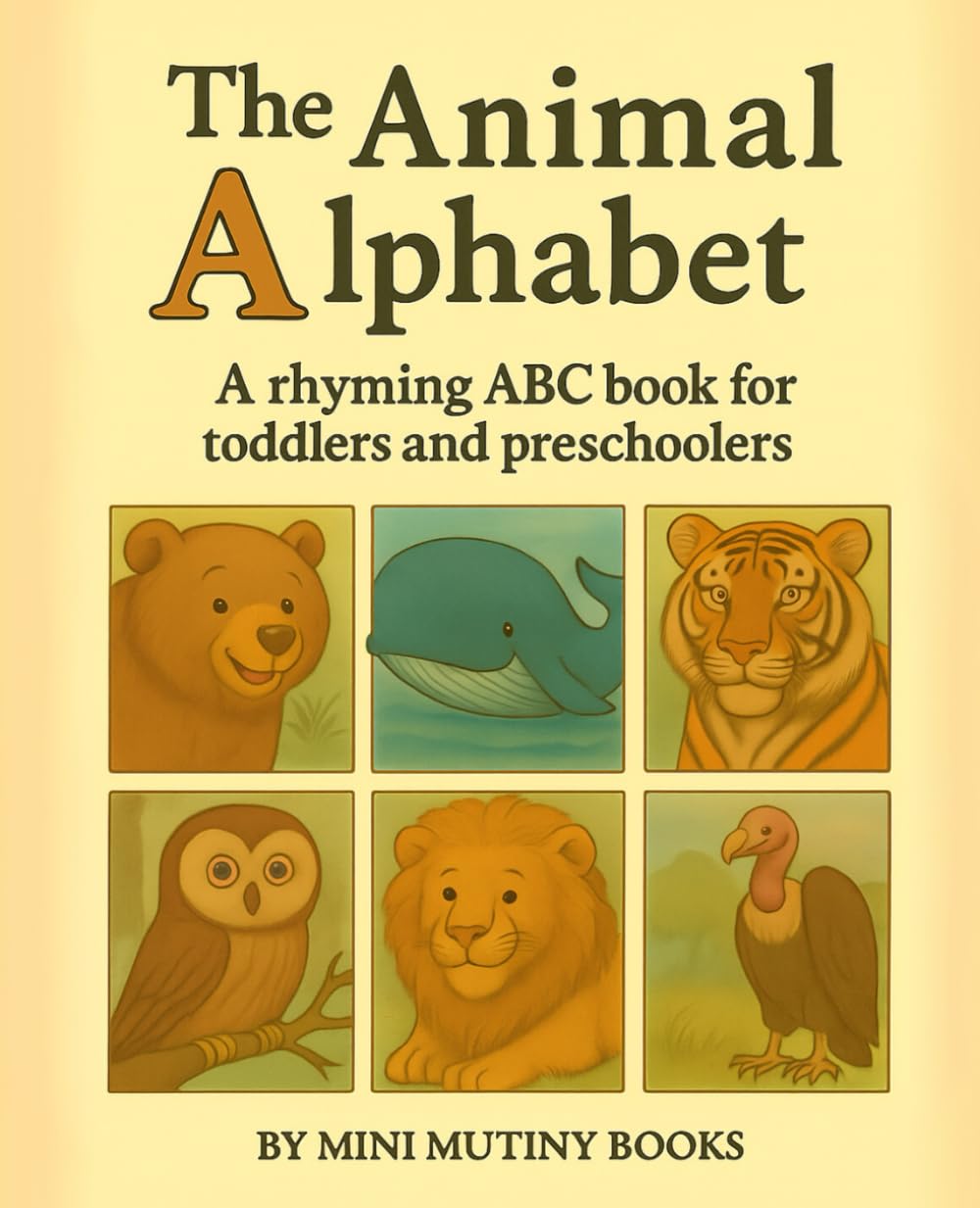 The Animal Alphabet: A Rhyming ABC Book for Toddlers and Preschoolers