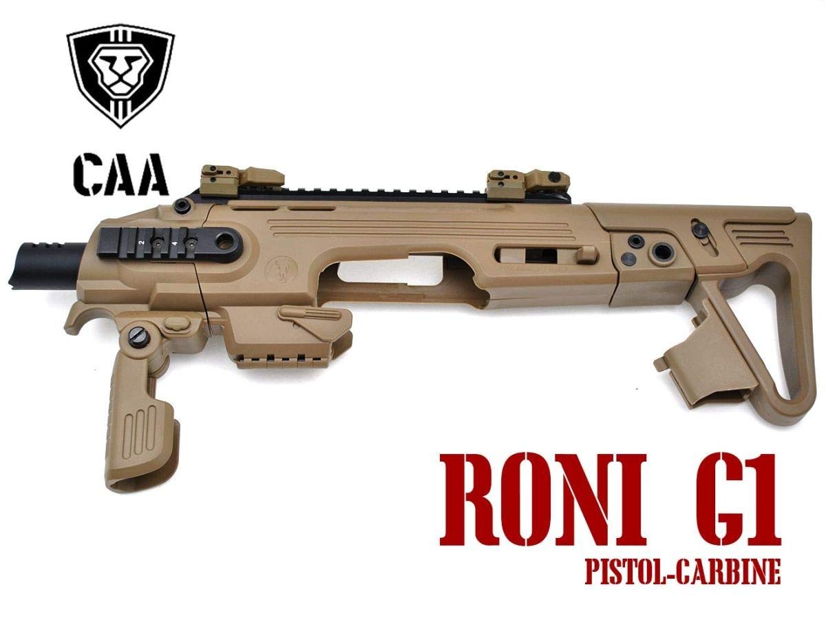 CAA RONI G1　グロック18　コンバージョン マウントサイト付き ミリタリーショップ Fellowes / COYOTE CAA RONI G1タイプ GLOCK
