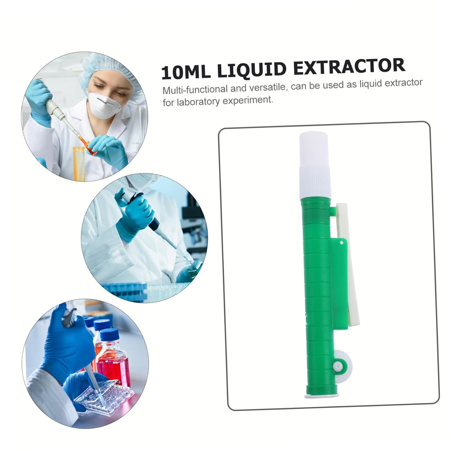 10ml Laboratory Liquid Extractor Tool for Professional and Personal Use