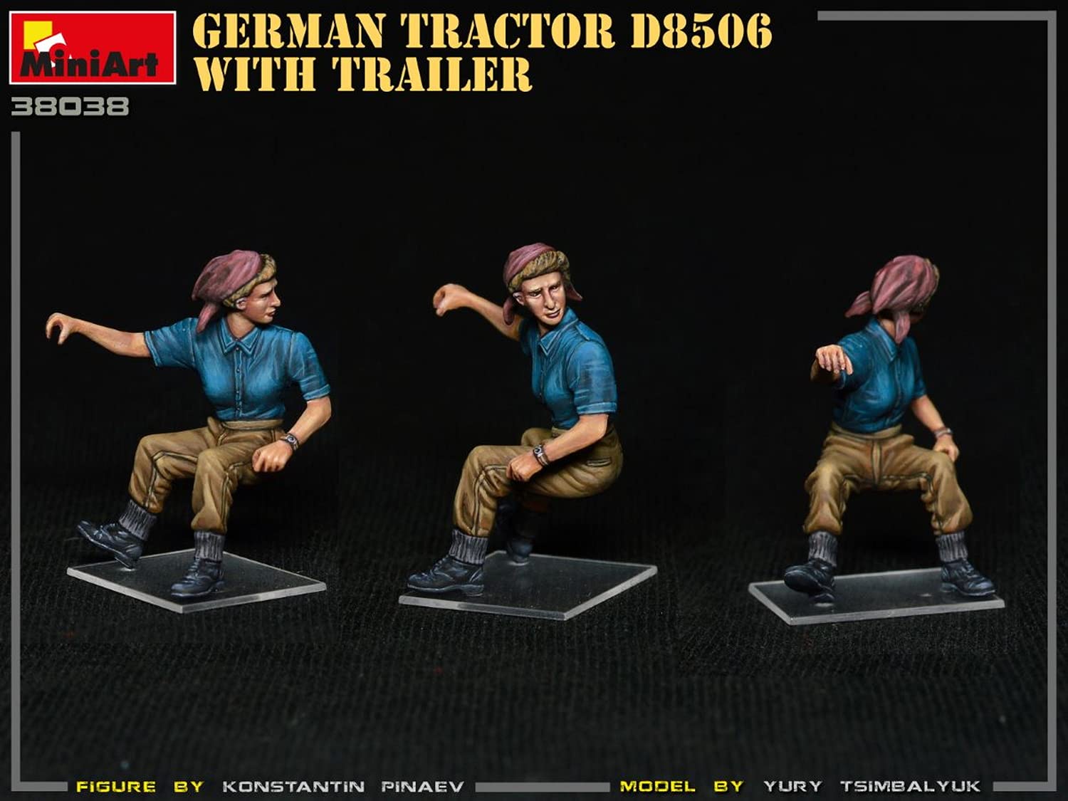 Miniart MIN38038 Plastikmodellbausatz versch, Verschieden