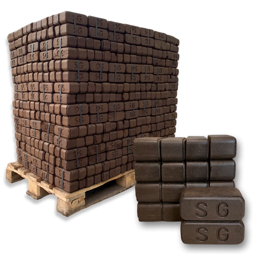 960KG Palette Torfbriketts aus DE. Vergleichbar Kohle Briketts Ofen Kamin Heizen