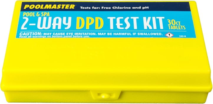 Poolmaster 22242 2-Way Test Kit with DPD Tablets and Case - Basic Collection Small