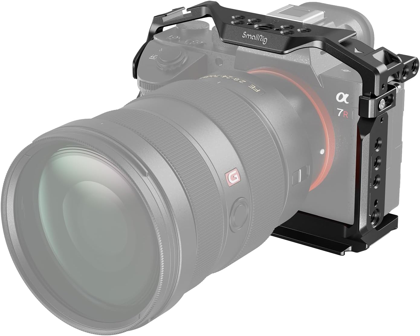 SMALLRIG Kamerakäfig Für Sony Alpha 7R V/7 IV/7S III/A1 - Mit AirTag-Steckplatz Und Arca-Swiss Schnellwechsel