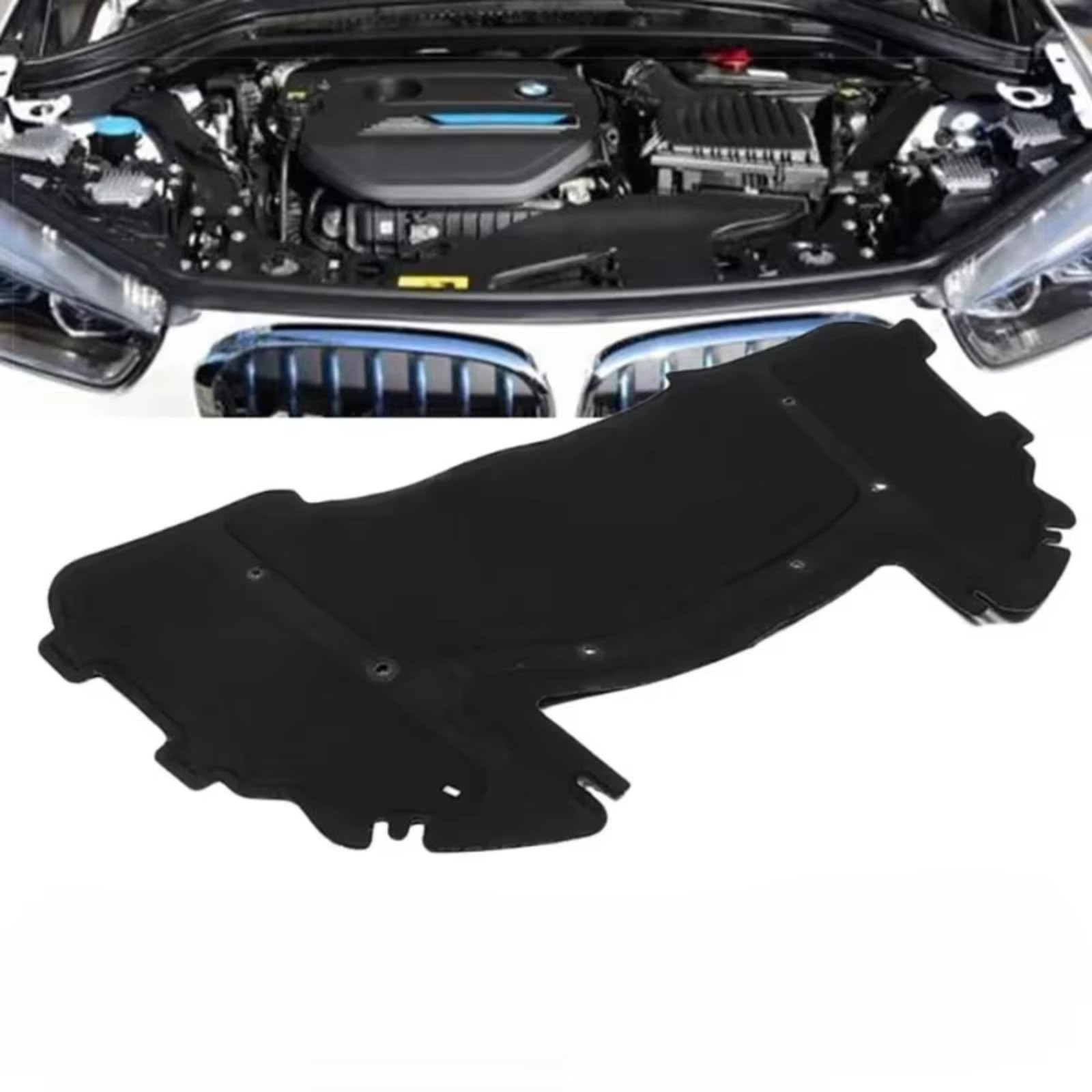 Dämmung Haube Vorne Motorhaube Isolierung Pad Wärme Sound Baumwolle Schallschutz Matte Abdeckung Schaum Feuerfest Kompatibel Mit Für E90 E91