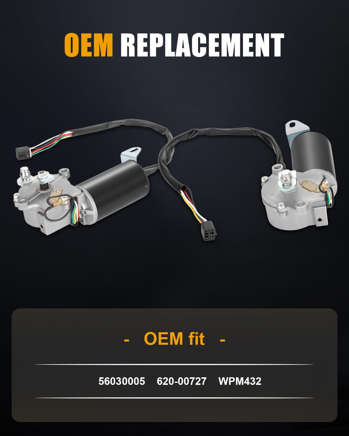 Amazon.com: ROADFAR Windshield Wiper Motor Replacement fit for