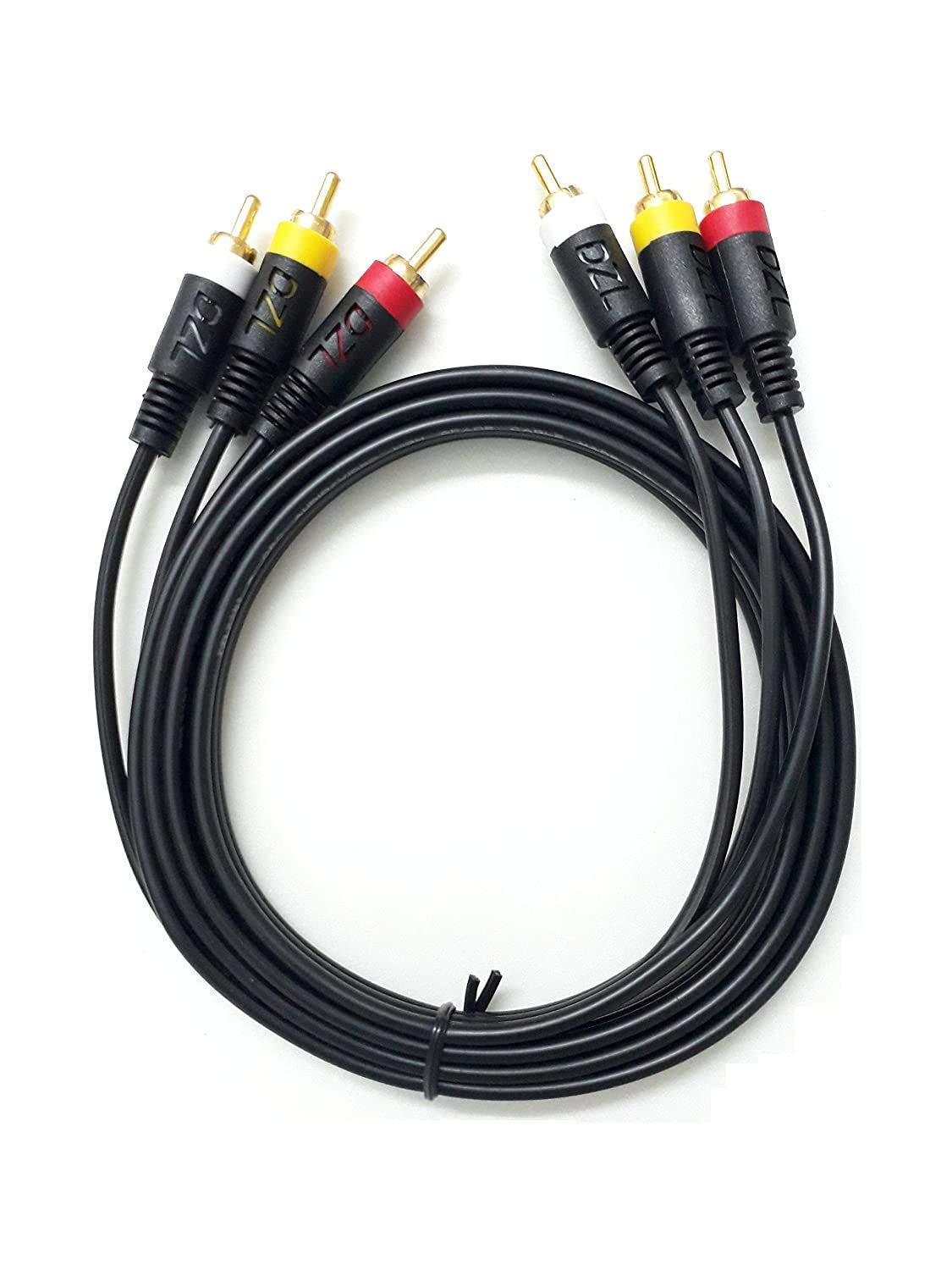 See full amazon price history chart for SHIELDGUARD® 3RCA Male to 3RCA Male Audio Video Cable - Works for TV,LED,LCD,DVD,DTH,DVR (Fully Copper) (Black-3 MTR) SHIELDGUARD® 3RCA Male to 3RCA Male Audio Video Cable - Works for TV,LED,LCD,DVD,DTH,DVR (Fully Copper) (Black-3 MTR) (B08FBLXYLG) Amazon Price History, Amazon Price Tracker