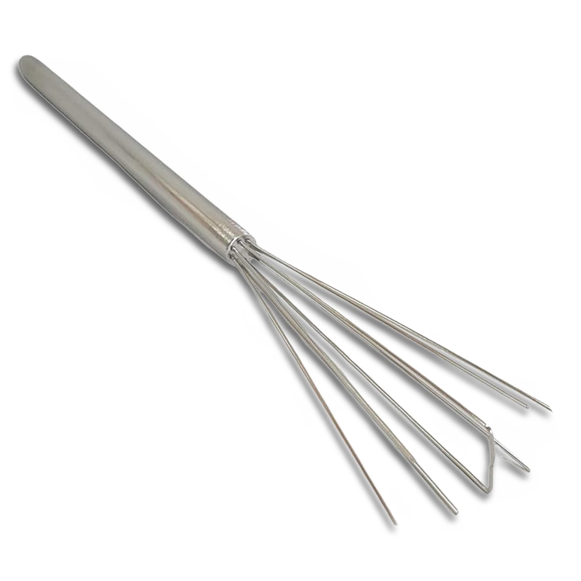 Stainless Steel 10.2” Espresso Whisk (Portafilter Whisk) - For a Perfect Mix, Evenly Distributed & Eliminated Clumps for Specialty Drinks, Perfect for Home or Commercial Use