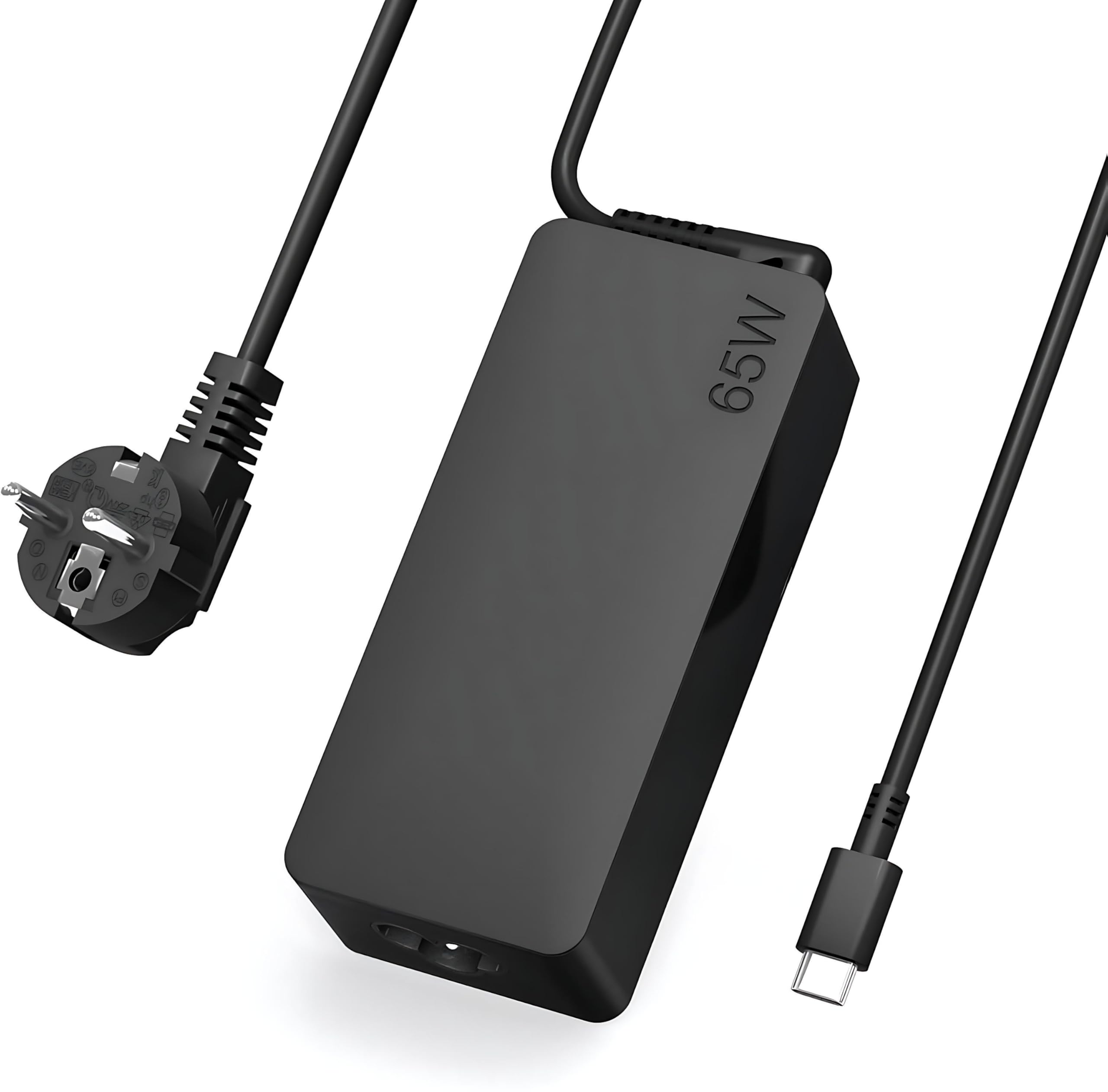 65W Lenovo Ladekabel Laptop Ladegerä USB C Netzteil for Lenovo.Thinkpad X1 Carbon/IdeaPad/Touch/Yoga/Chromebook Kompatible Lenovo Laptop Ladekabel 10FT
