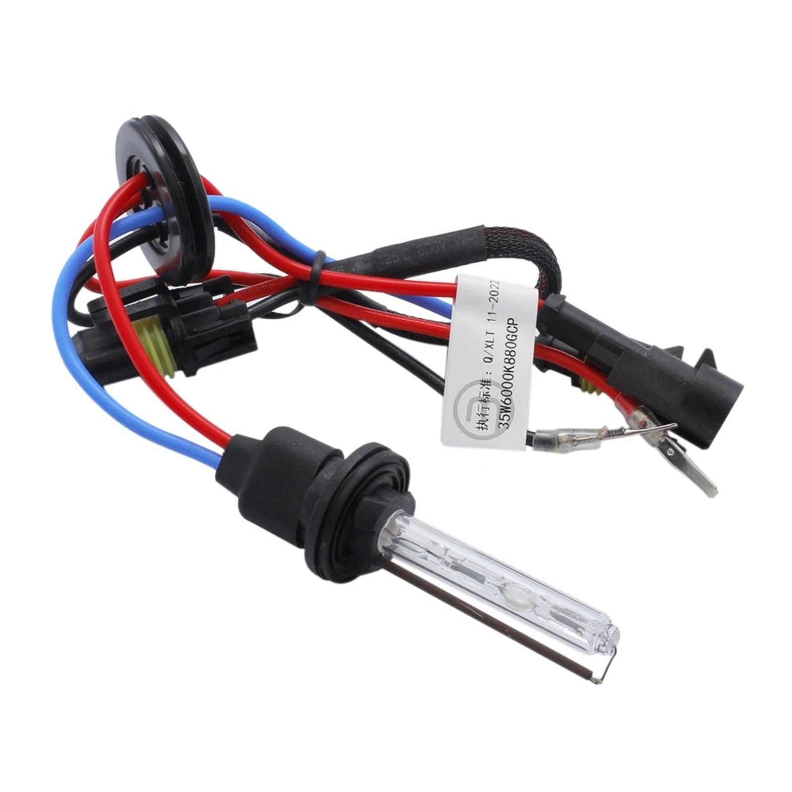 Ampoule au xénon H7 H1 H11, 2 pièces, ampoule de projecteur D2H D2S for Kit xénon 35W HB3 HB4, style de voiture(6000K,3800 LM_H10)