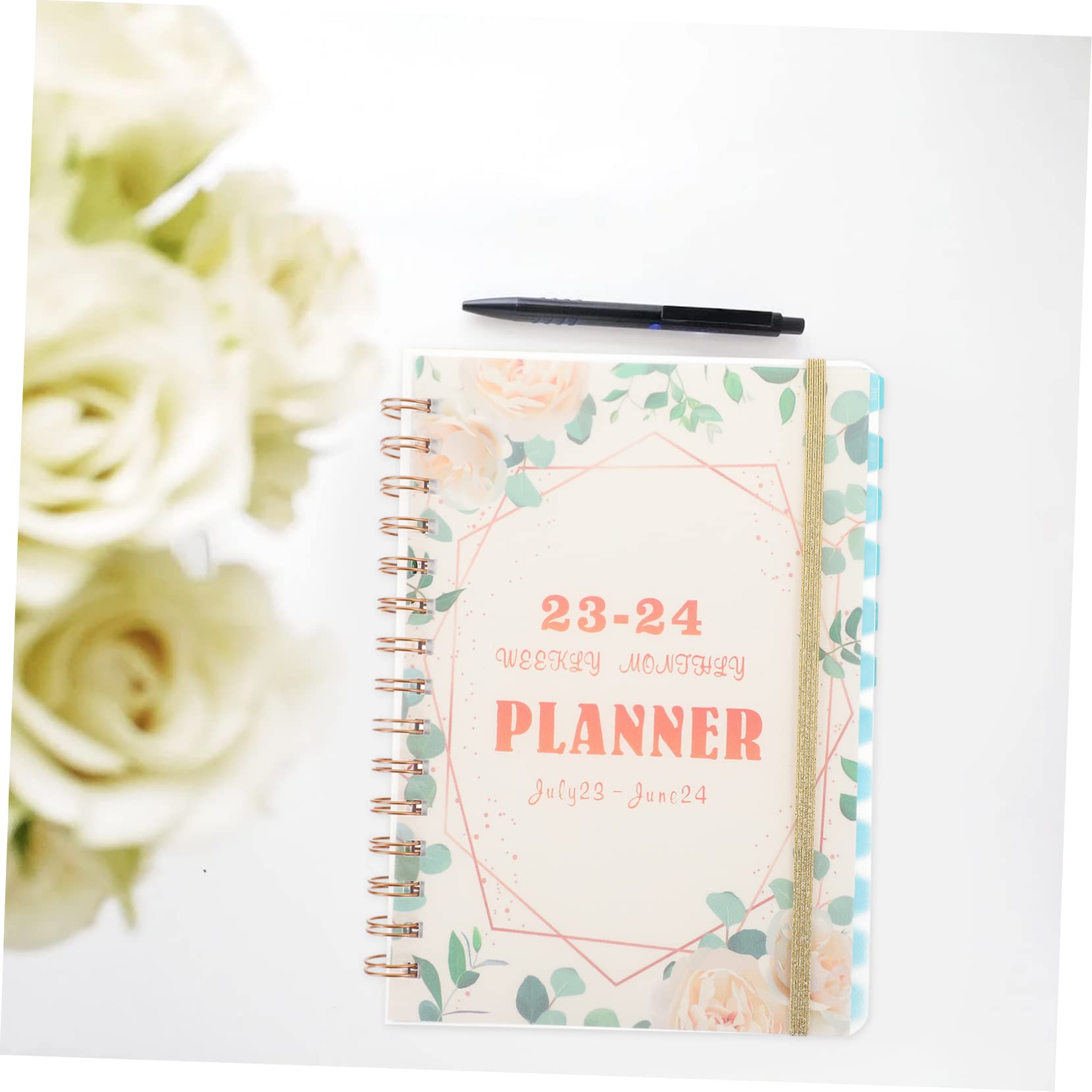 Tofficu 4pezzi Agenda Scolastica Portatile Planner Organizzatore Settimanale Con Copertina Elegante Per Studio e Lavoro Pianificazione Giornaliera e Mensile Ottimizza Tuo e Obiettivi