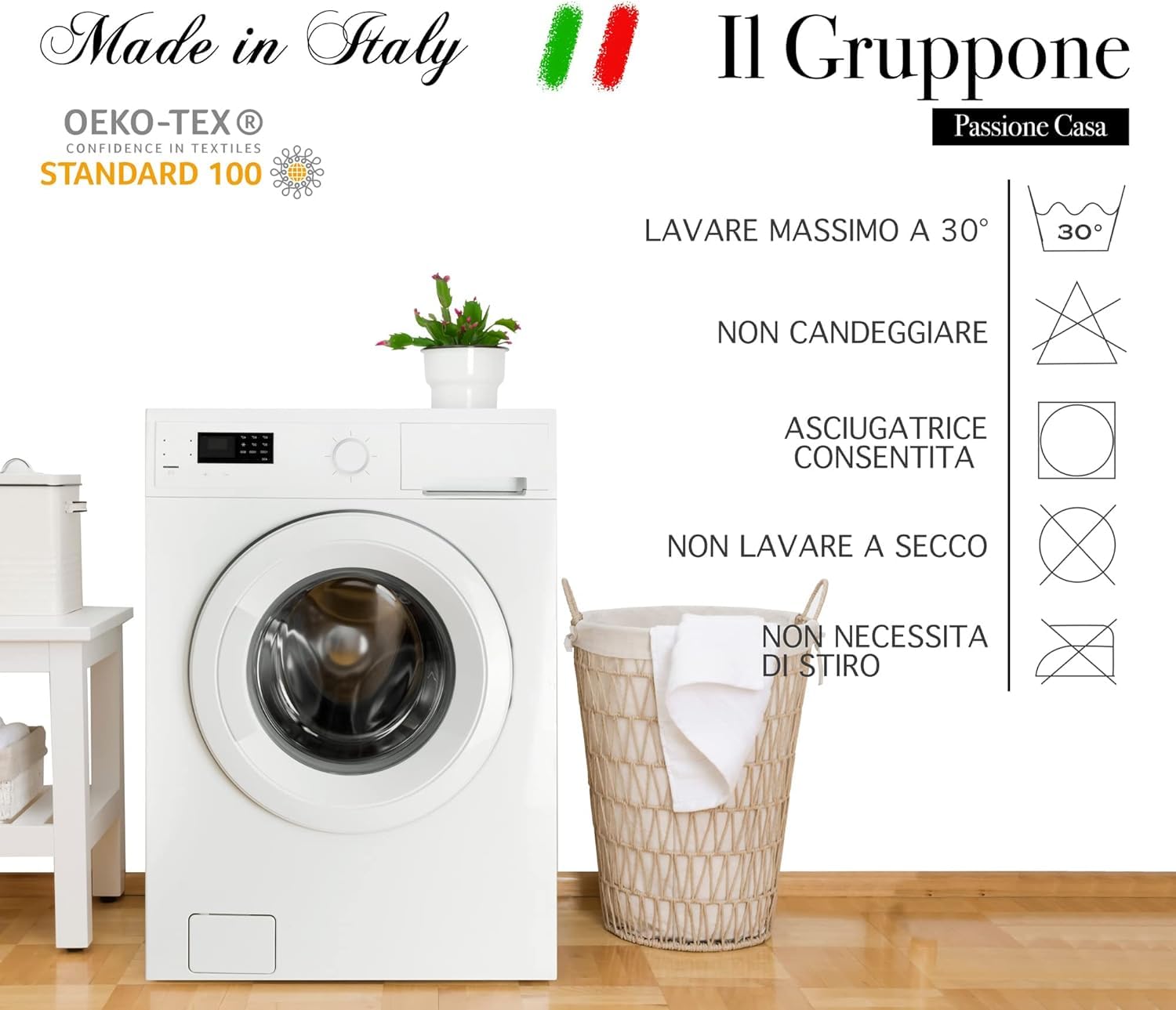 IlGruppone Trapunta Matrimoniale Invernale Stampata Piumino Caldo Piumone Prodotto Italiano Imbottitura Coperta Anallergica Traspirante Due Piazze - 20Steack - Matrimoniale