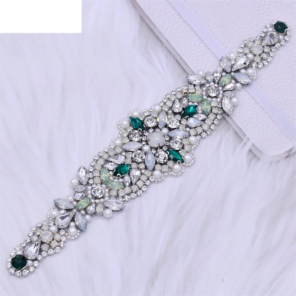 Cinturón de diamantes de imitación para cinta de boda, accesorios de boda, vestido de fiesta