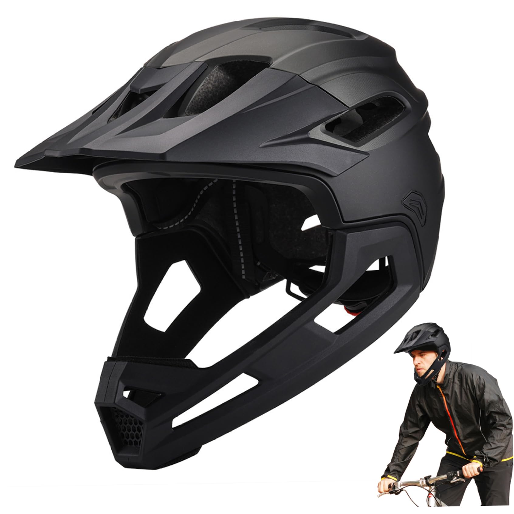 Casco Mtb Bike Helmet Casco De Ciclismo Para Adultos Con Protector