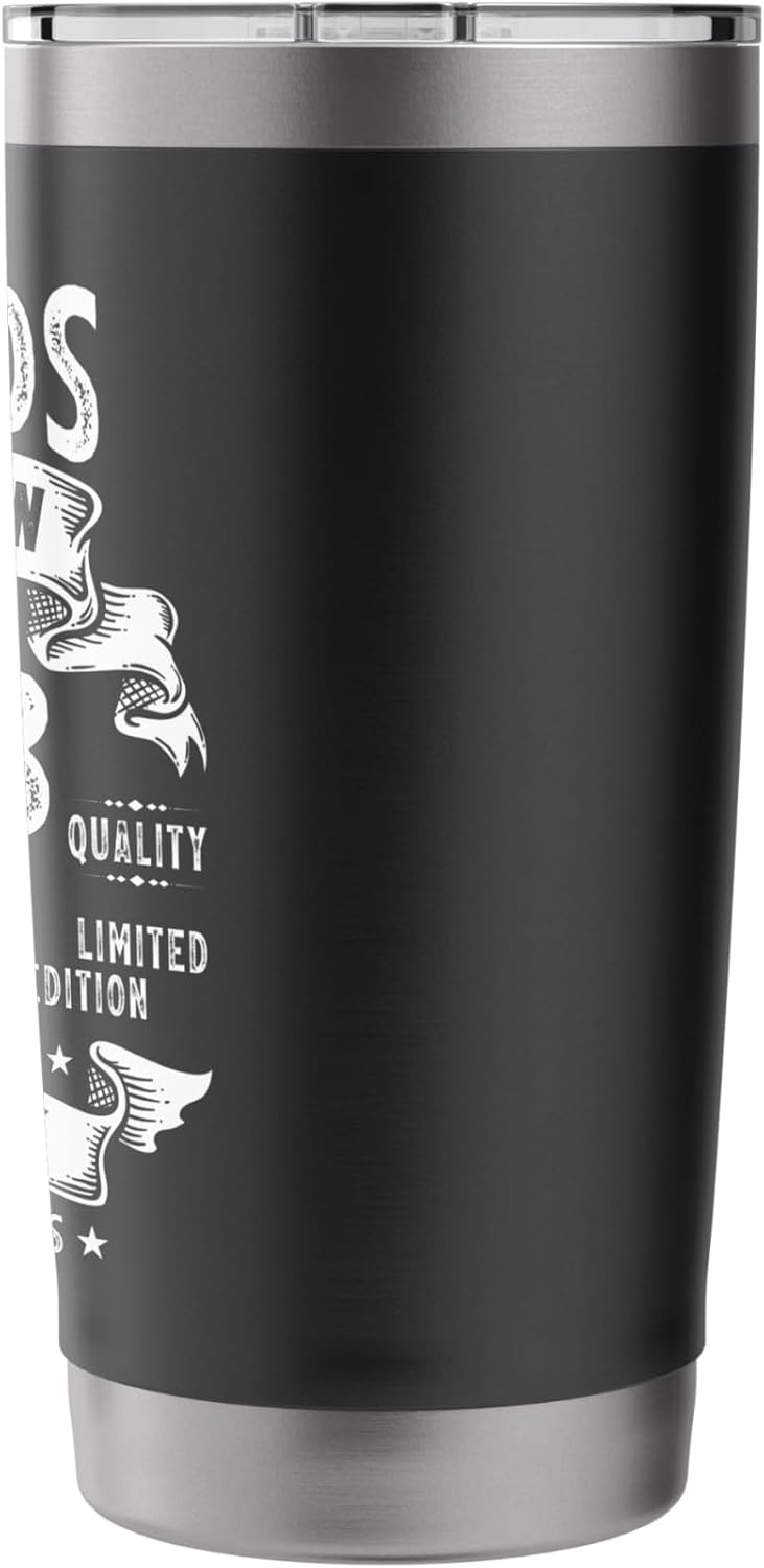 Vintage 1948 Limited Edition 77 Year Old Gifts 77th Birthday Stainless Steel Insulated Tumbler - Image 2
