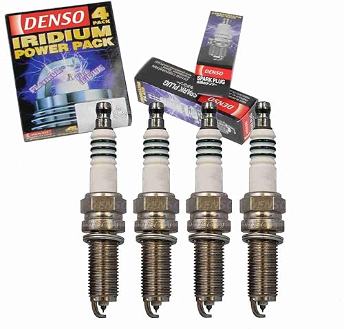 4 bujías DENSO Iridium Power compatibles con Mini Cooper 1.6L L4 2007-2015 4 bujías DENSO Iridium Power compatibles con Mini Cooper 1.6L L4 2007-2015