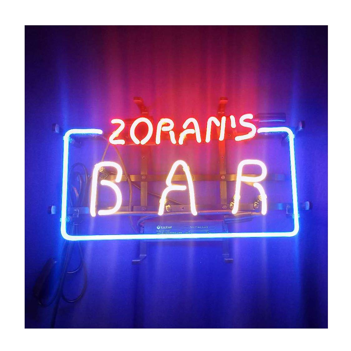 Amazon.co.jp: ネオンサイン ZORAN'S BAR ネオン管 NEON SIGN