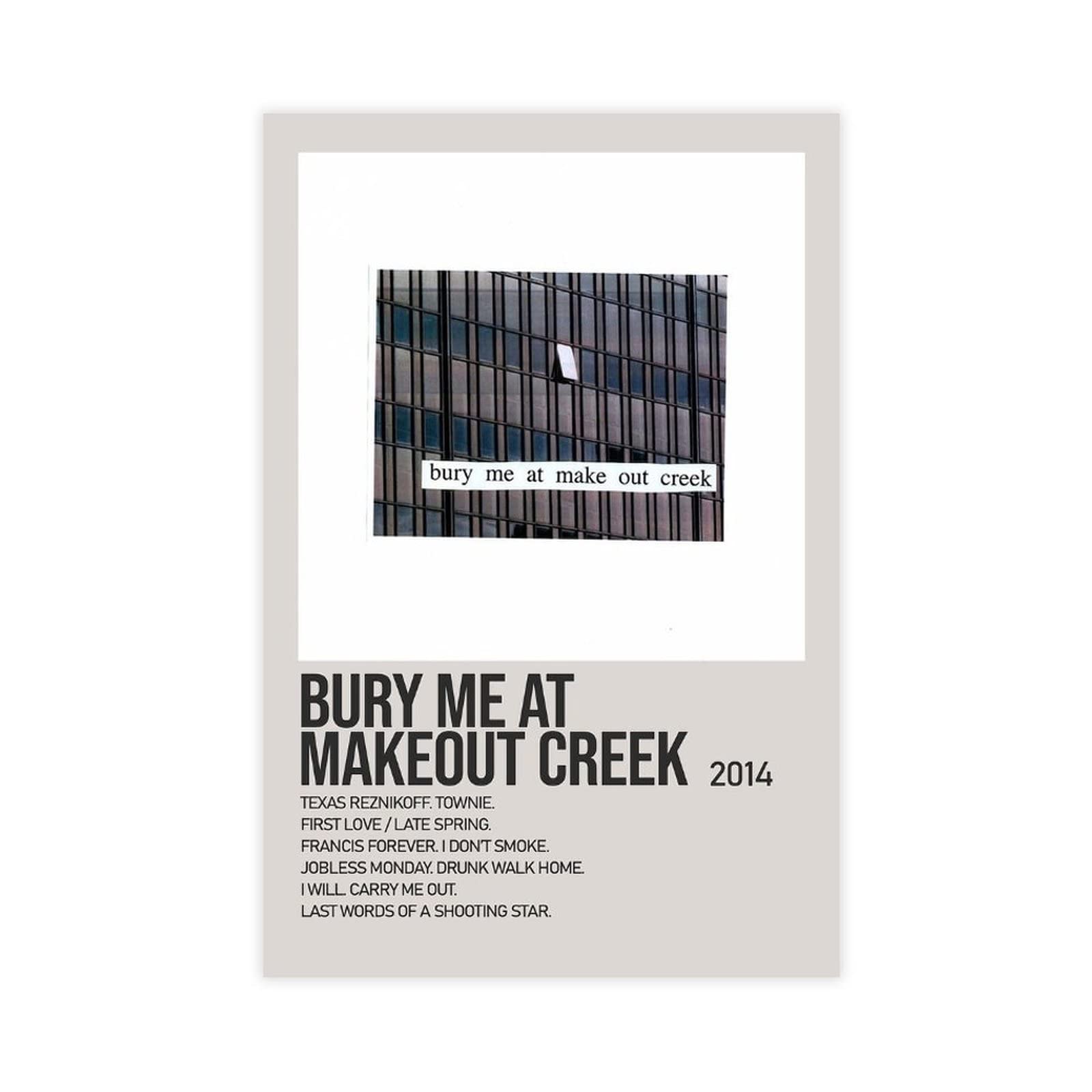 Bury Me At Makeout Creek By Mitski Singer Music Cover Poster 1 Canvas Poster Bedroom Decor Sports Landscape Office Room Decor Gift Unframe: 24x36inch(60x90cm)