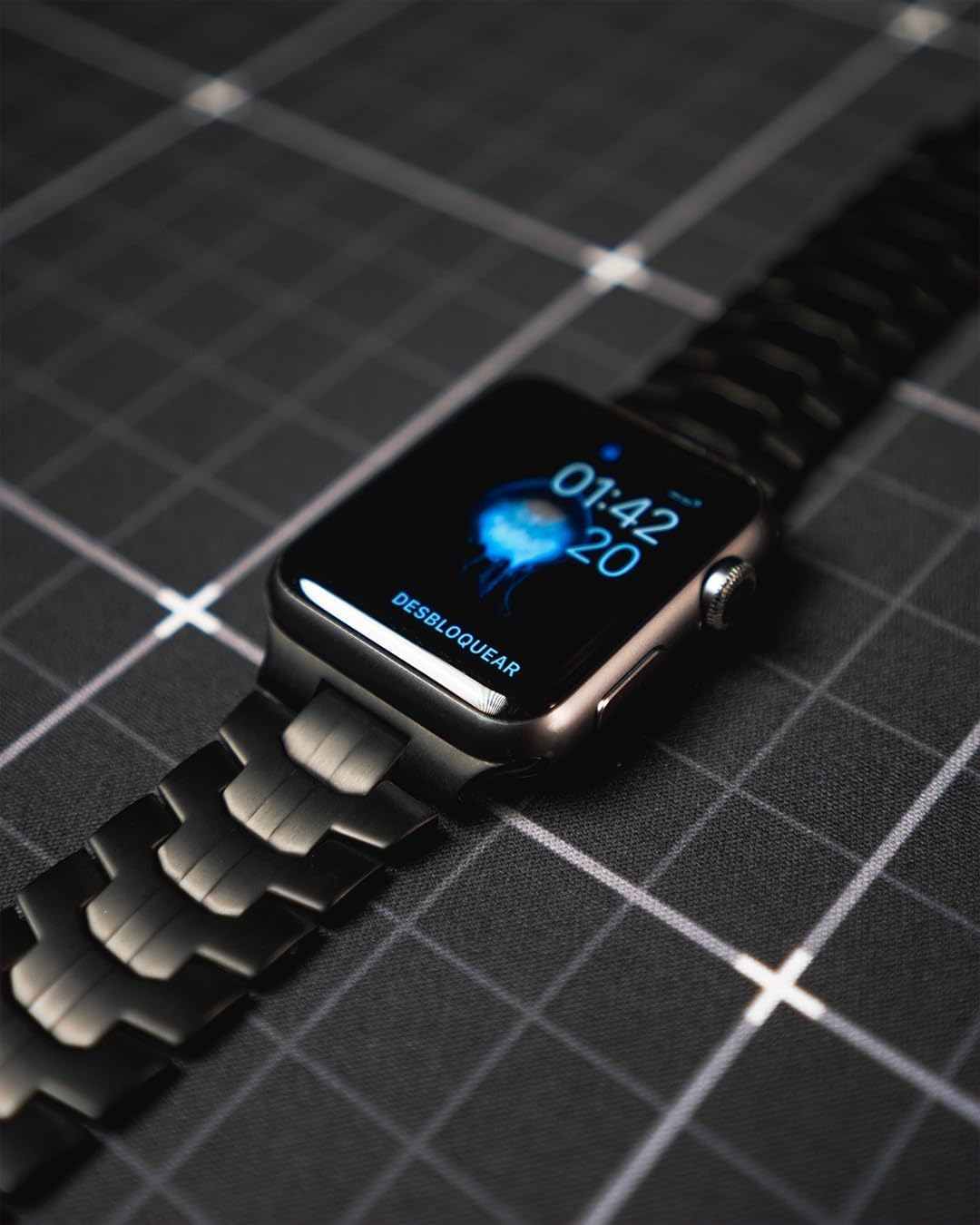 Magnetic Titanium Band for Apple Watch Ultra 2 & Ultra 49mm/ Series 10 46mm/ Series 9/8/7 45mm /SE 44mm, Premium Adjustable Titanium Watch Band with Scratch-Resistant Coating - Image 8