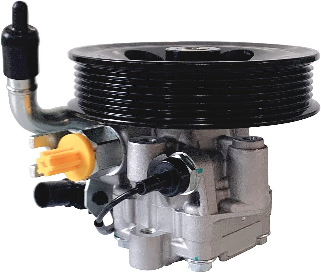 Chefull 21-4053 Power Steering Pump with Pulley Compatible with Kia Forte 2010-2013 Forte5 2012-2013 Forte Koup 2010-2013, L4 2.0L/2.4L, Replace# 571001M100