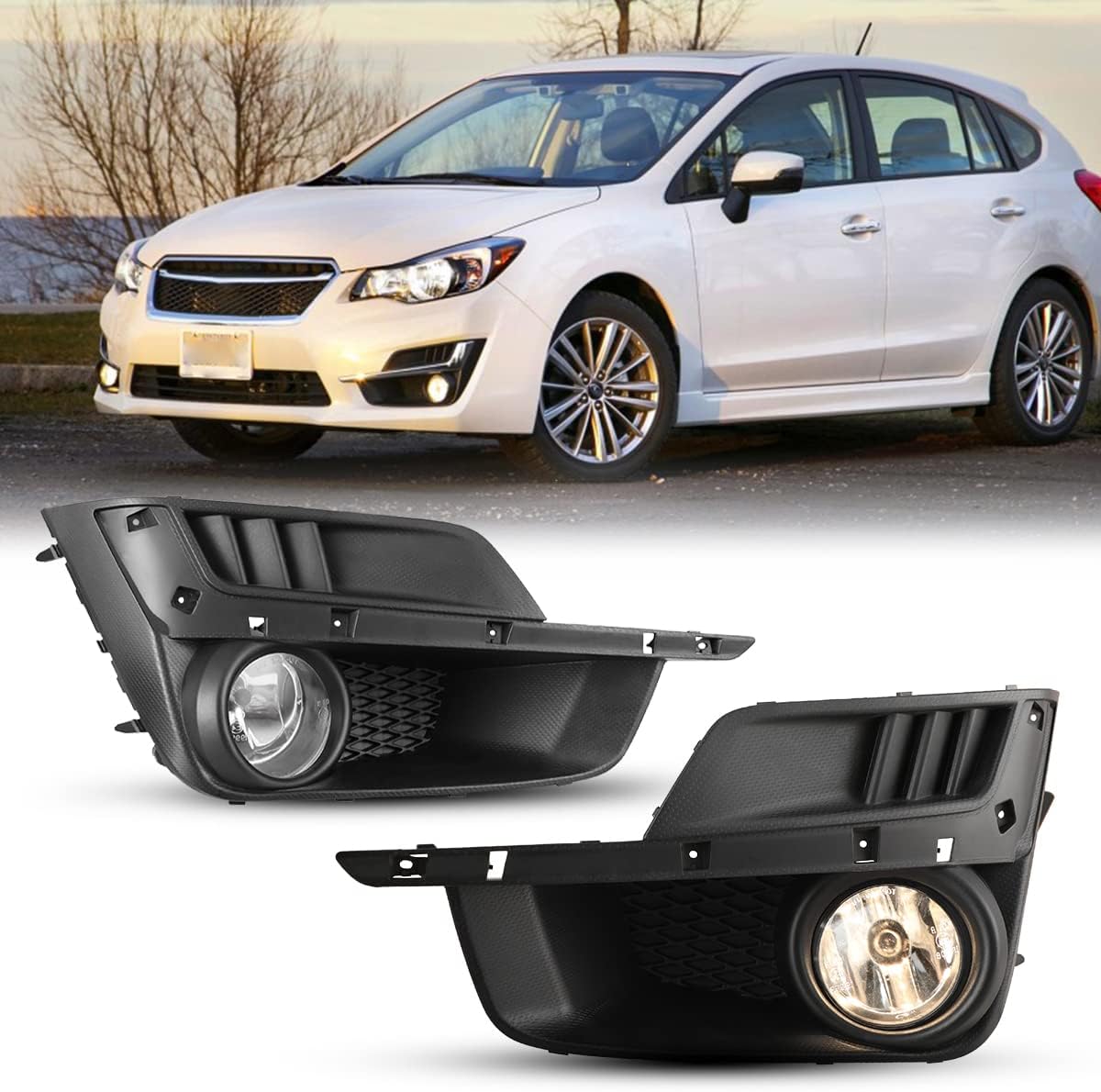 CPW Fog Lights Assembly Compatible with [20122016 Subaru