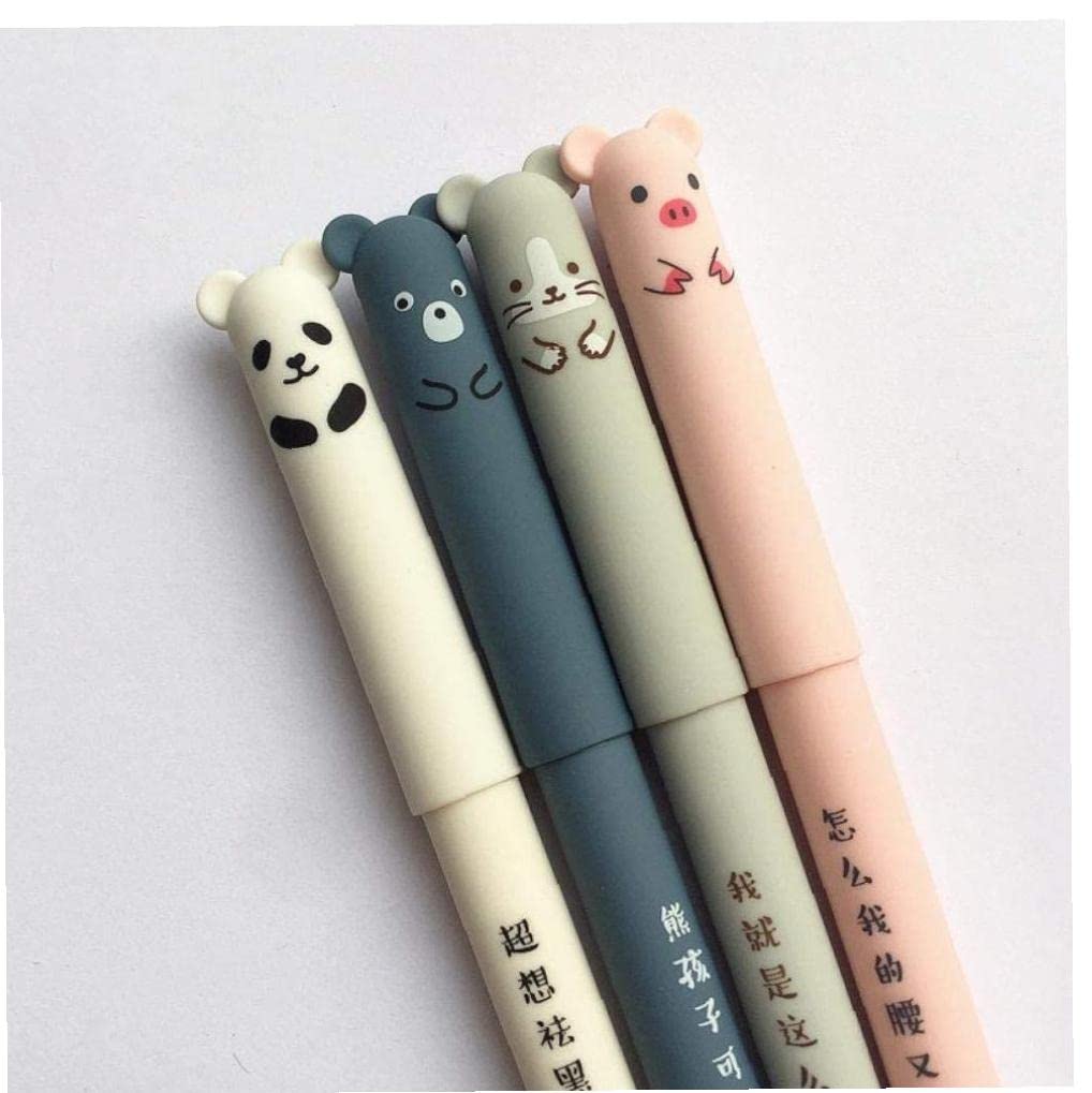 12 Niedliche Katzen-Gelroller Stifte 0,38 Mm – Perfekt Zum Schreiben & Verschenken