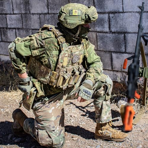 Image of VOTAGOO Gear Tactical Vest, Quick Release Lightweight Airsoft Vest, Adjustable Weighted Vest for Outdoor Hunting Training