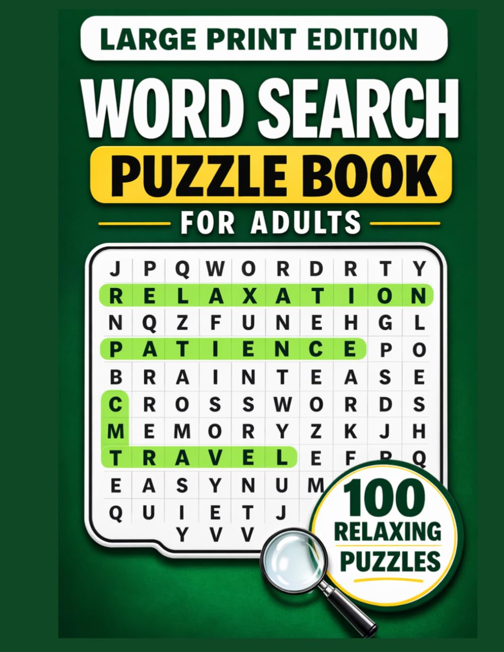 Word Search: Brain Booster for Adults (Word Search Collection)