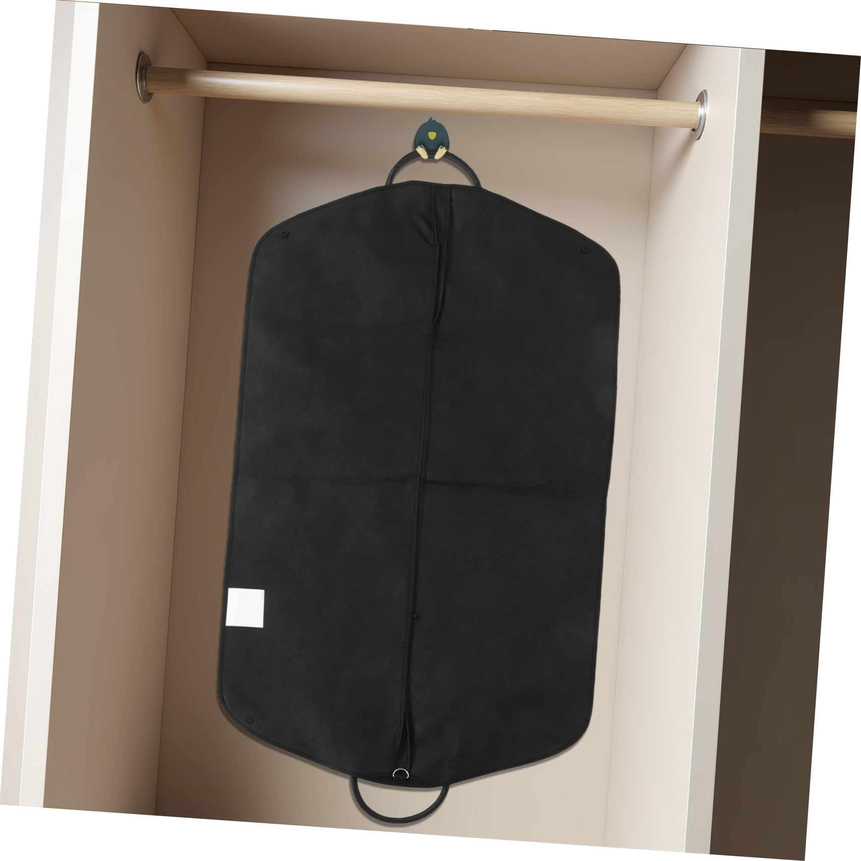KOMBIUDA 2 Piezas Funda para Ropa No Tejida con Cremallera Bolsa Protectora para Trajes Abrigos y Vestidos Transpirable y Antipolvo para Viajes y Armario