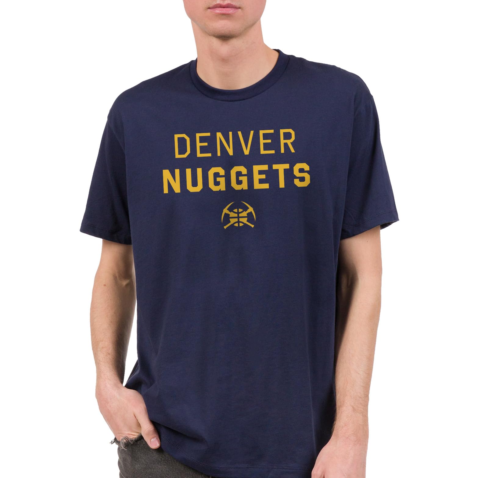 Junk Food NBA - Core Stacked - Officially Licensed Adult Short Sleeve Fan Tee for Men and Women โ image 1