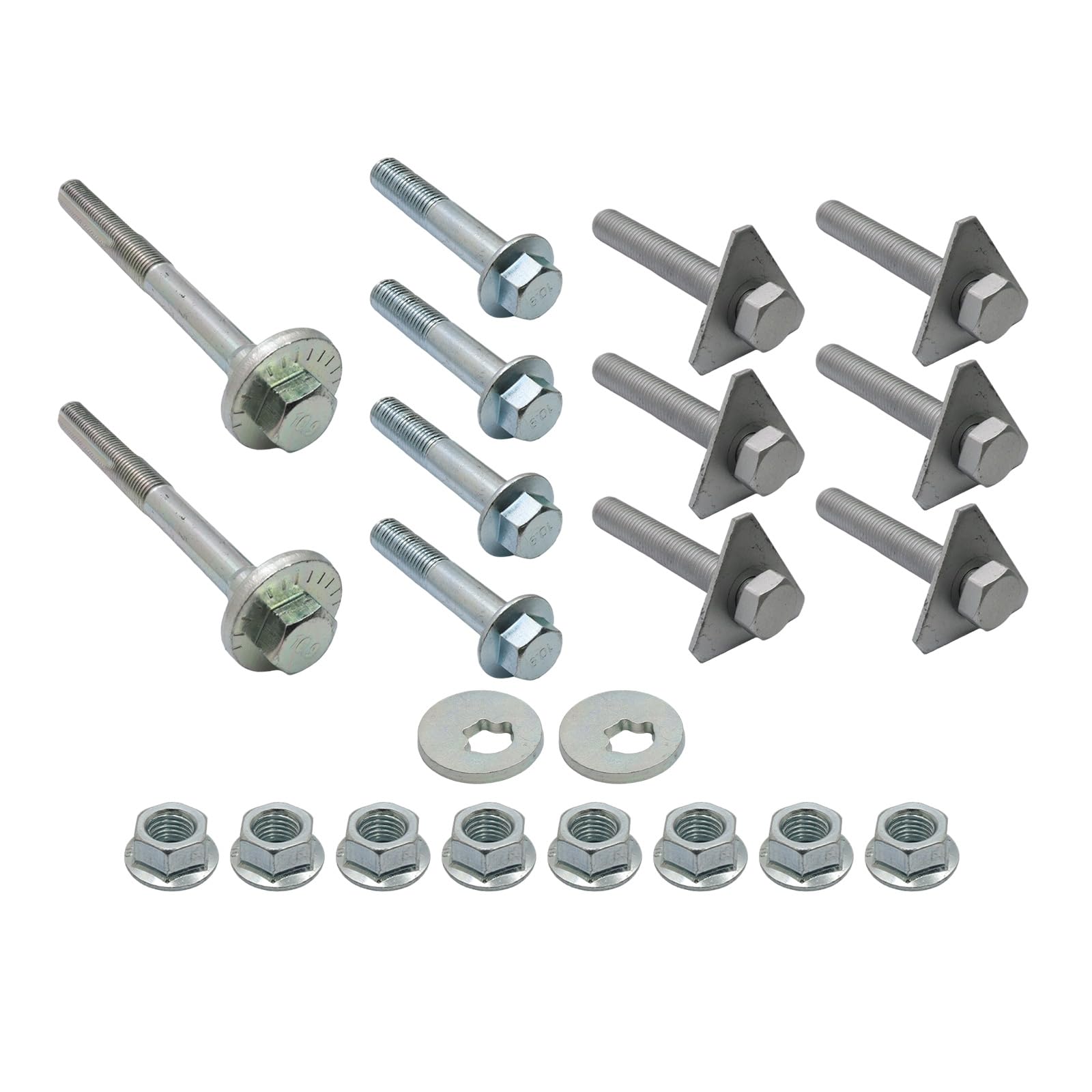 Schraubensatz Querlenker Hinten Kompatibel mit BMW 1er E81 E82 E87 E88 3er E90 E91 E92 E93 33326760668 07119906489 33306793891 33326764292 33306786186