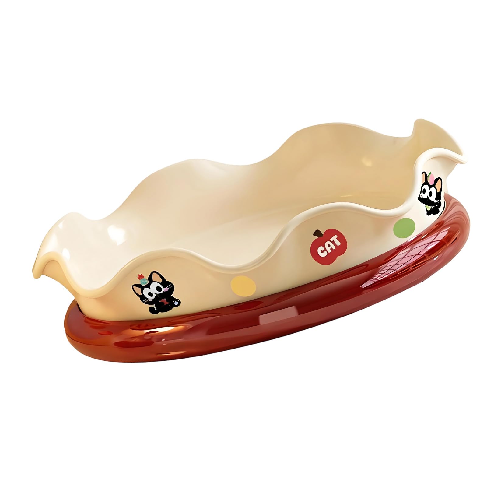 Hredyqw Rotating Fruit Bowl With Drain Function For Efficient Kitchen Storage And Freshing Preservation